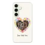 Telefoonhoesje Met Foto - Floral - Soft hoesje