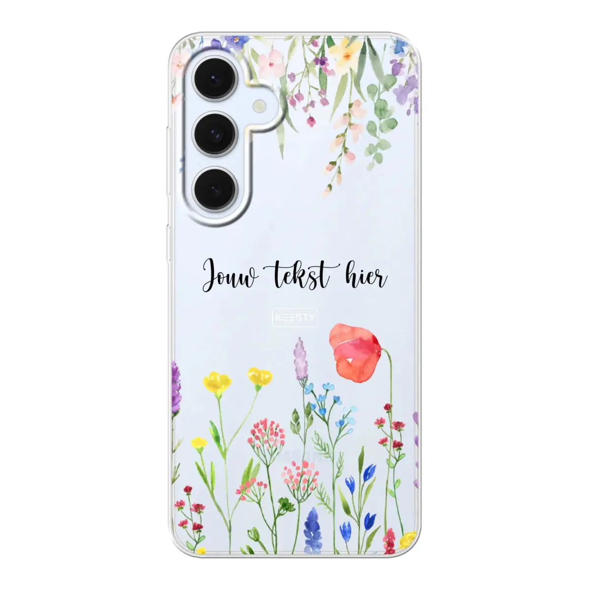 Telefoonhoesje Met Foto Maken - Bloemen - Soft hoesje