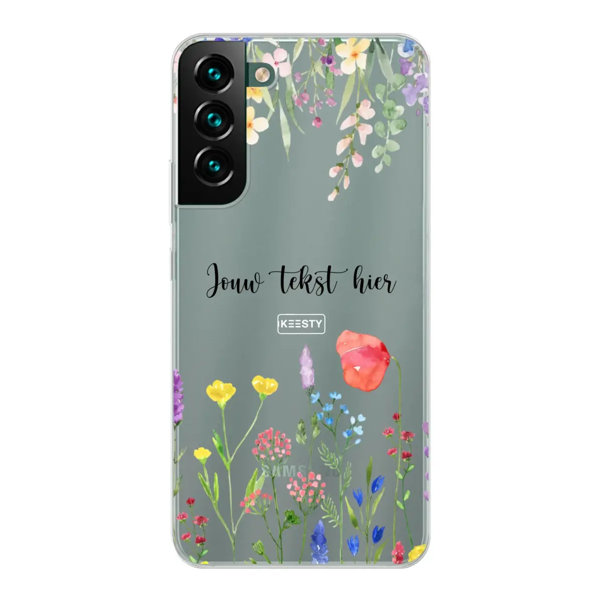 Telefoonhoesje Met Foto Maken - Bloemen - Soft hoesje