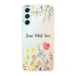 Telefoonhoesje Met Foto Maken - Bloemen - Soft hoesje