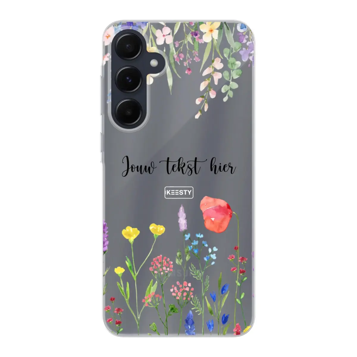 Telefoonhoesje Met Foto Maken - Bloemen - Soft hoesje