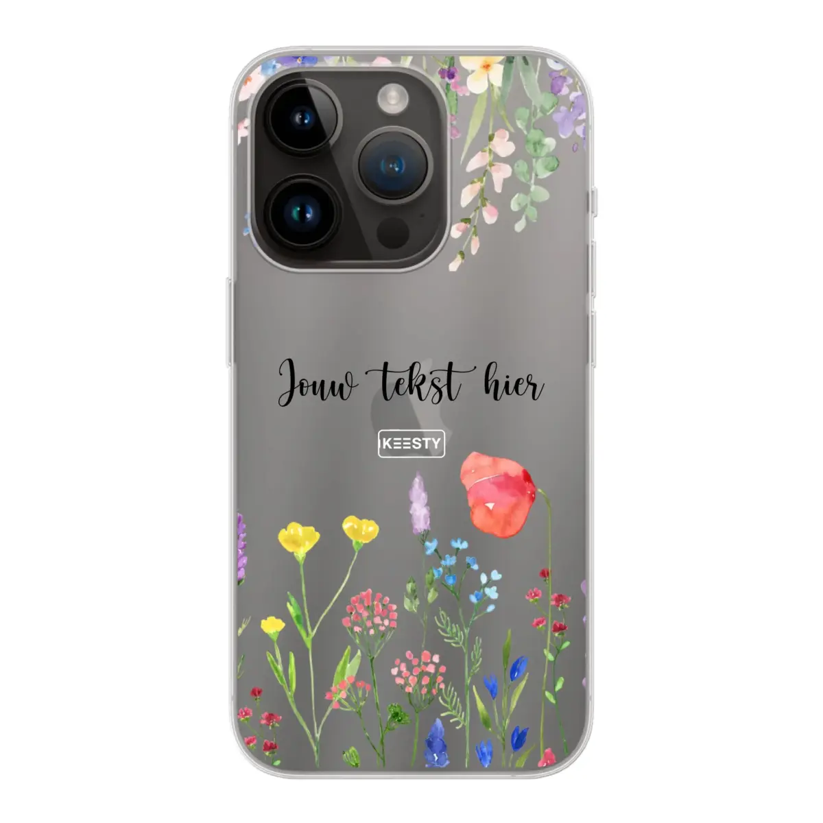 Telefoonhoesje Met Foto Maken - Bloemen - Soft hoesje