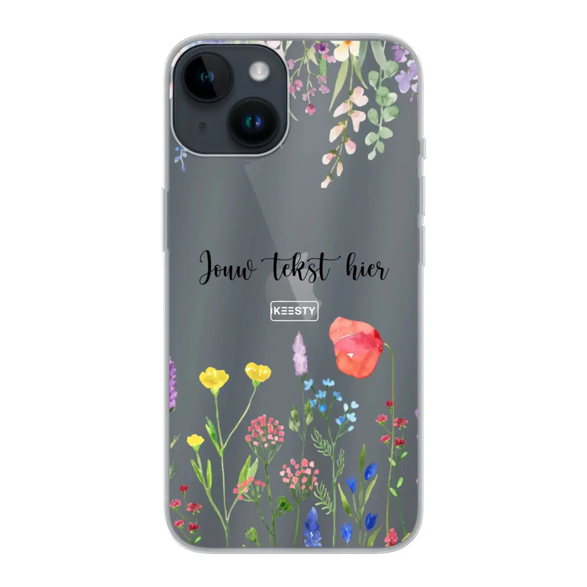 Telefoonhoesje Met Foto Maken - Bloemen - Soft hoesje