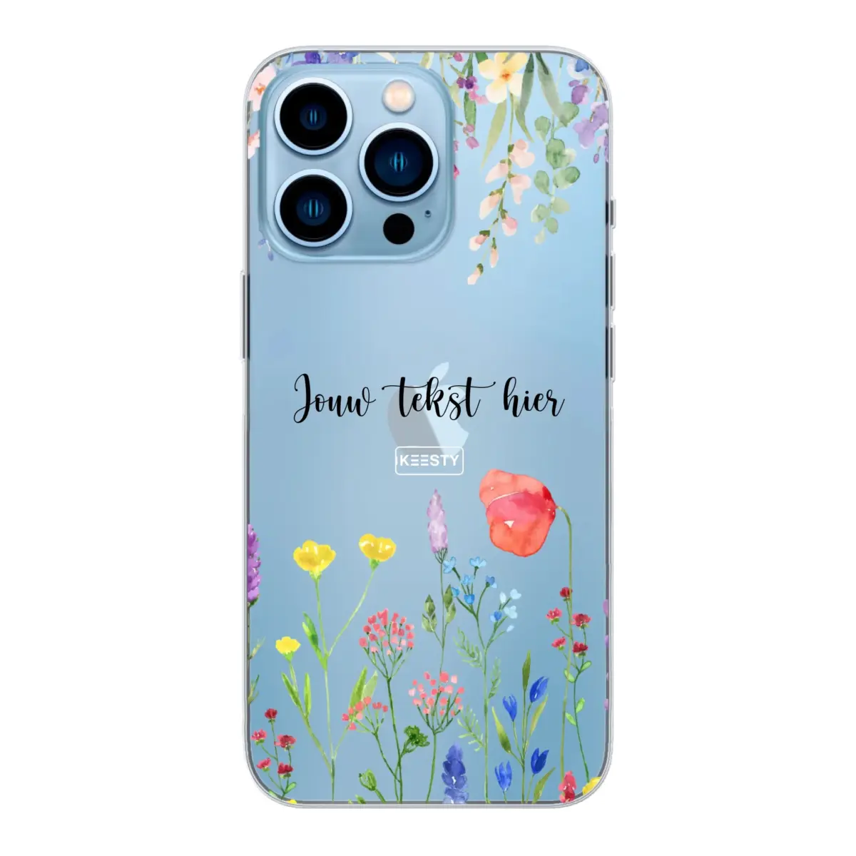 Telefoonhoesje Met Foto Maken - Bloemen - Soft hoesje