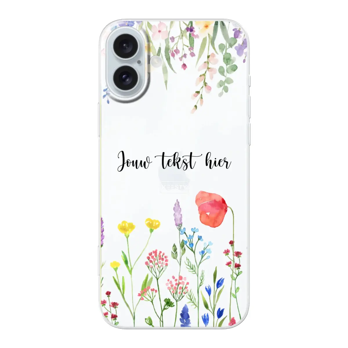 Telefoonhoesje Met Foto Maken - Bloemen - Soft hoesje