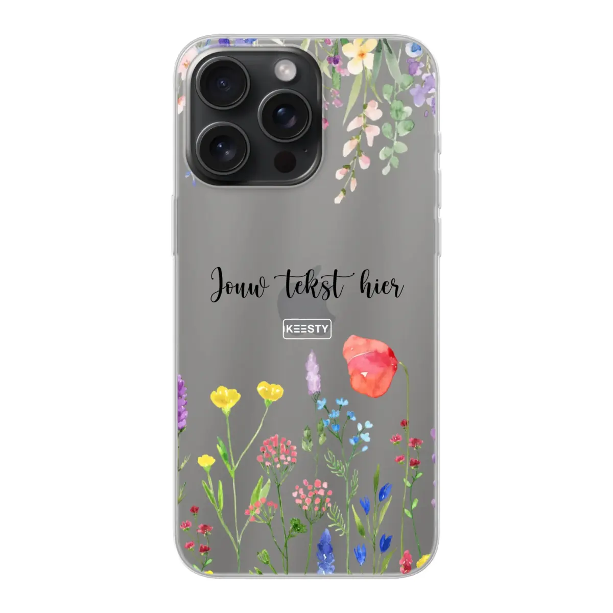 Telefoonhoesje Met Foto Maken - Bloemen - Soft hoesje