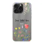Telefoonhoesje Met Foto Maken - Bloemen - Soft hoesje