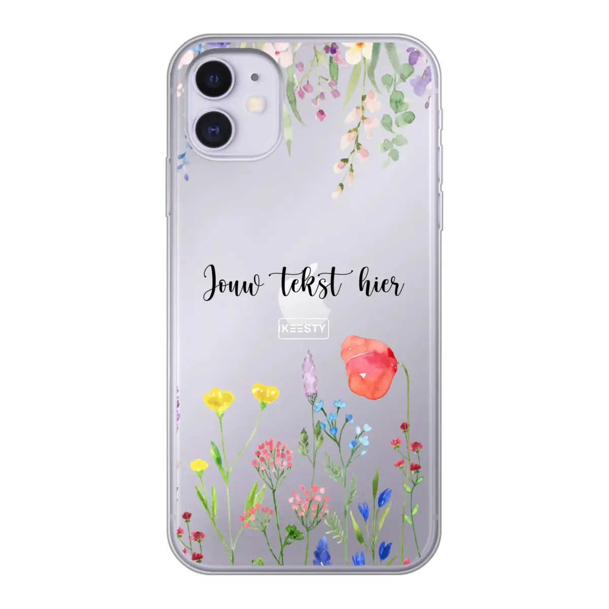 Telefoonhoesje Met Foto Maken - Bloemen - Soft hoesje