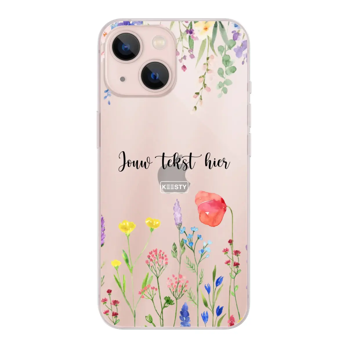 Telefoonhoesje Met Foto Maken - Bloemen - Soft hoesje