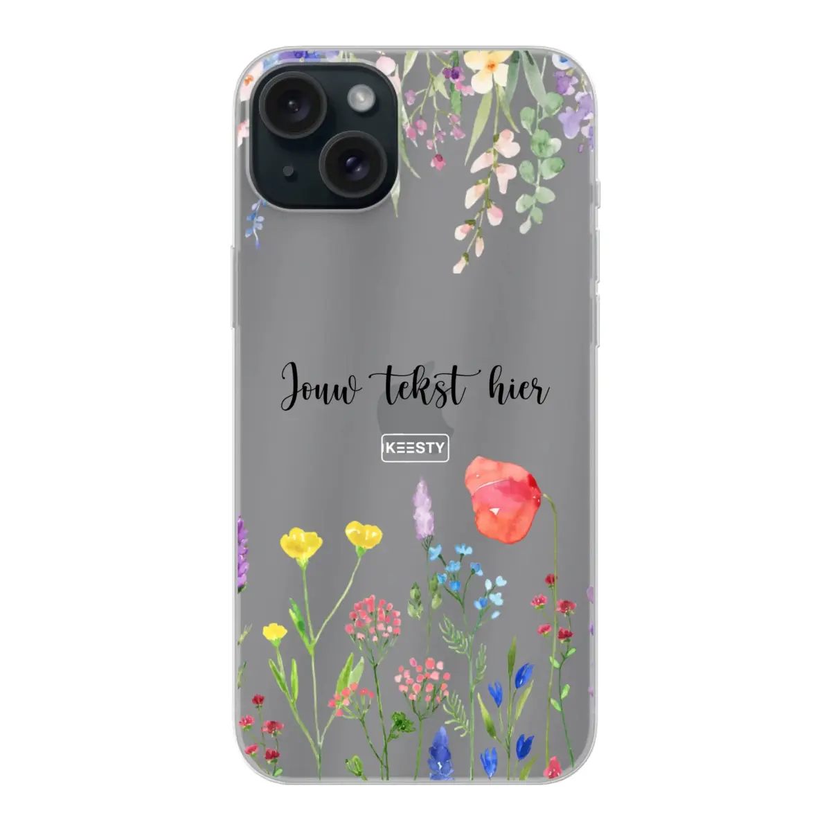 Telefoonhoesje Met Foto Maken - Bloemen - Soft hoesje
