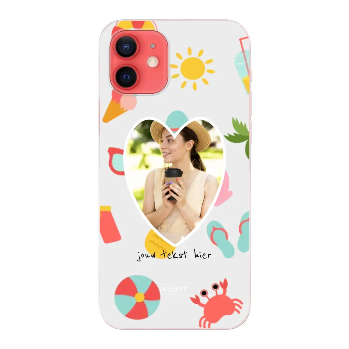 Telefoonhoesje Met Foto - SUmmer Mix - Soft hoesje