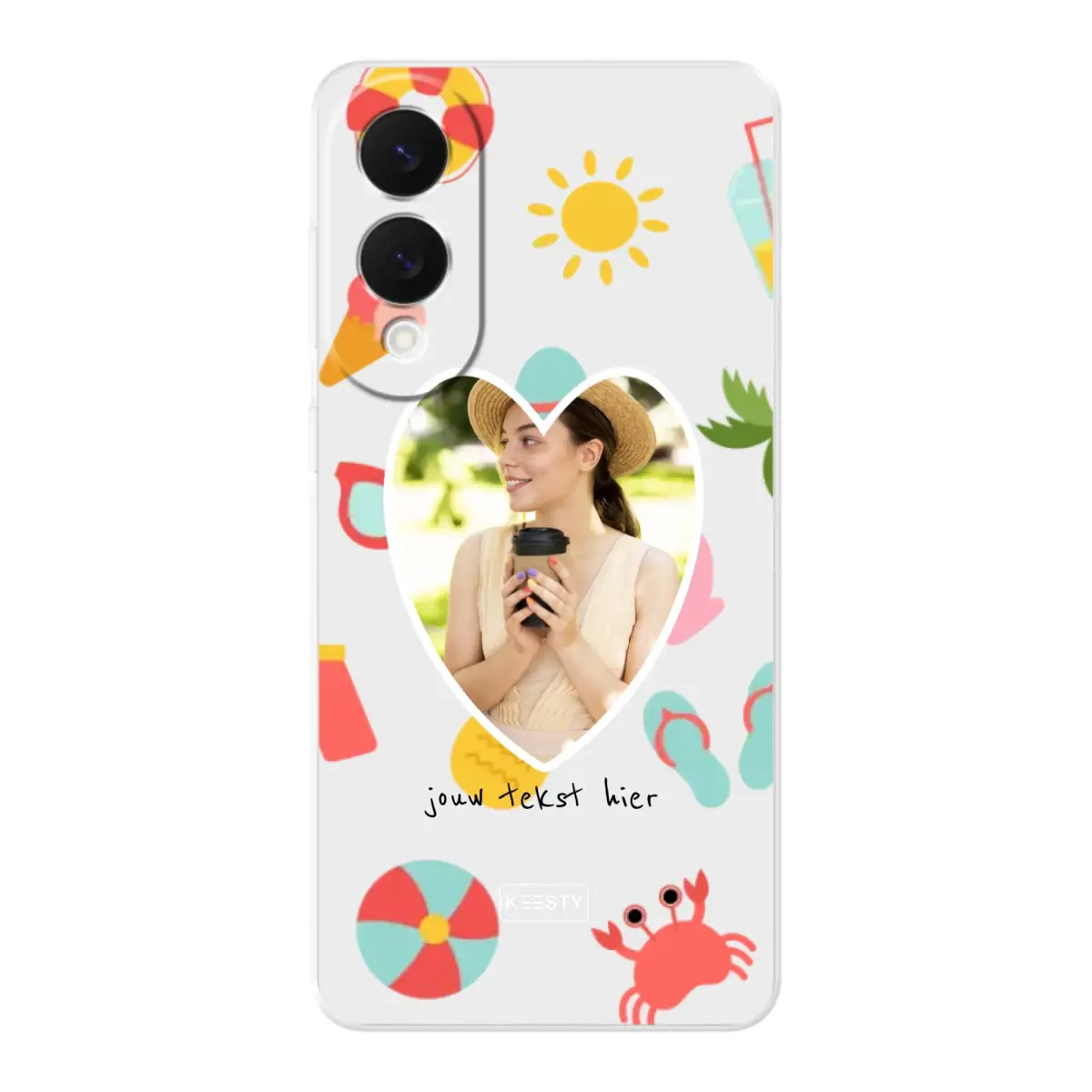 Telefoonhoesje Met Foto - SUmmer Mix - Soft hoesje