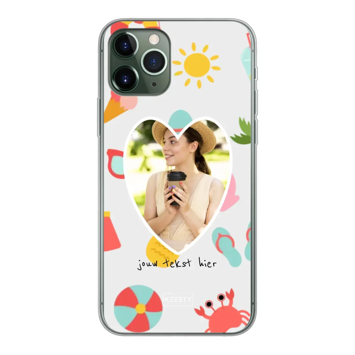 Telefoonhoesje Met Foto - SUmmer Mix - Soft hoesje