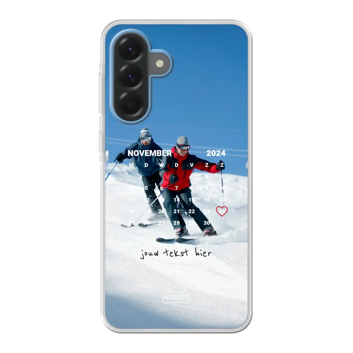 Samsung A56 soft case transparant