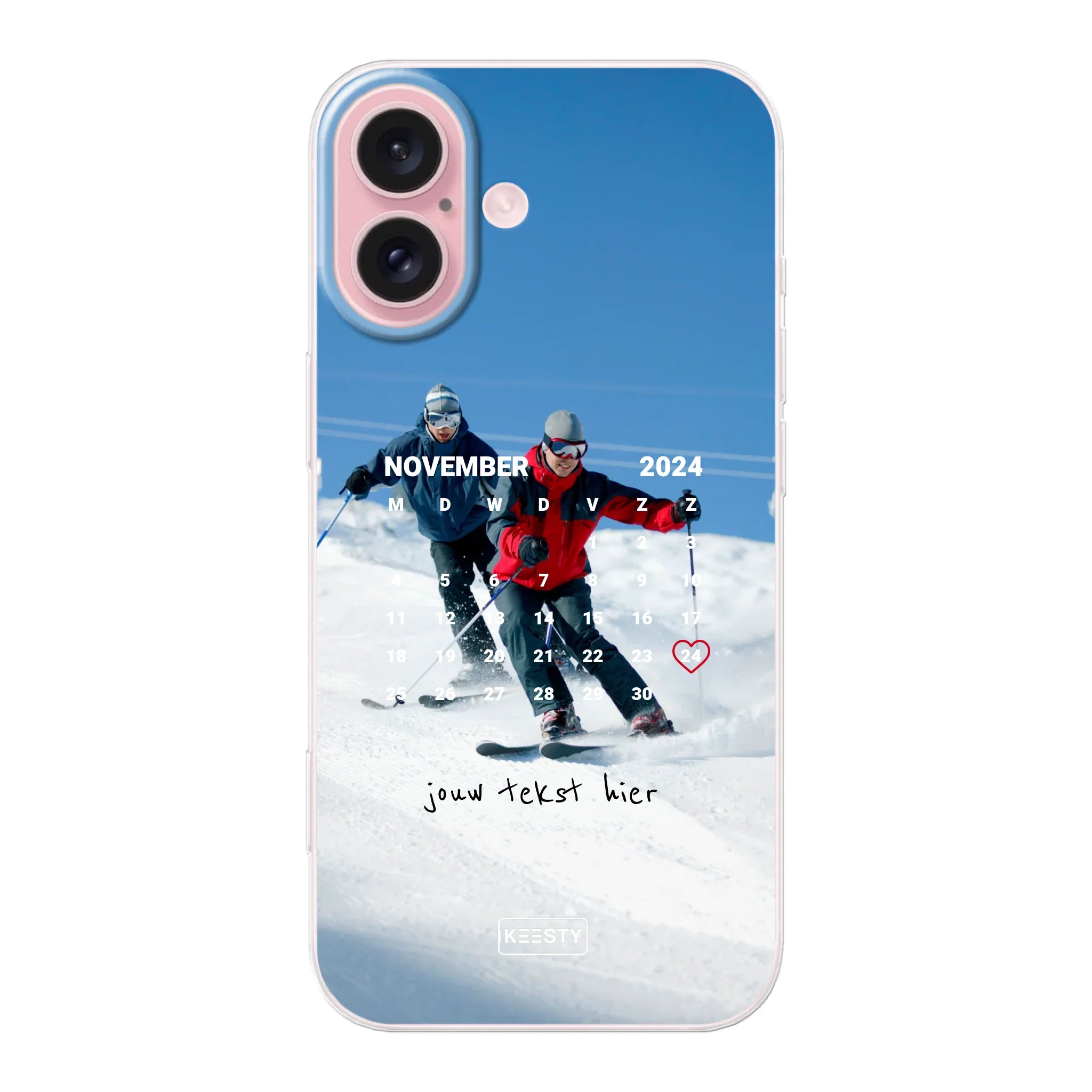 Telefoonhoesje Met Foto - Kalender cadeau - Soft hoesje