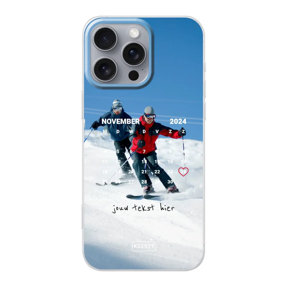 Telefoonhoesje Met Foto - Kalender cadeau - Soft hoesje