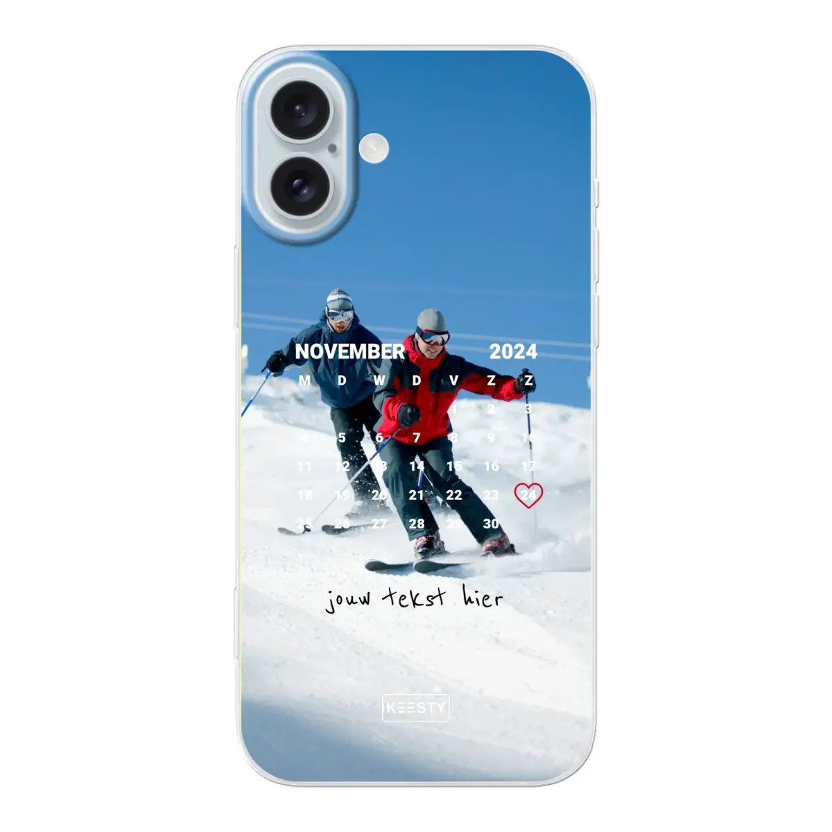 Telefoonhoesje Met Foto - Kalender cadeau - Soft hoesje