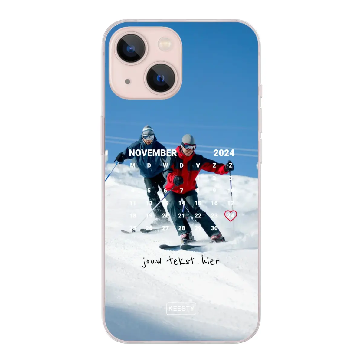 Telefoonhoesje Met Foto - Kalender cadeau - Soft hoesje