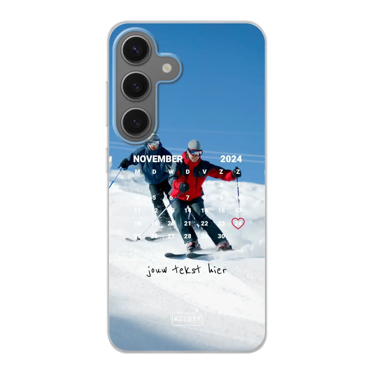 Telefoonhoesje Met Foto - Kalender cadeau - Soft hoesje