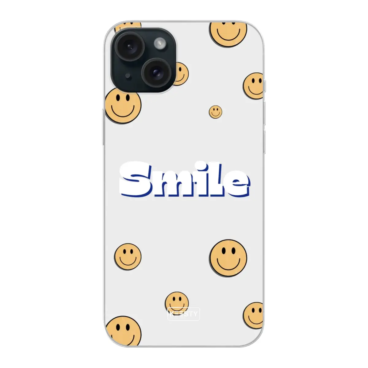 Grappige telefoonhoesje - Smile - variant