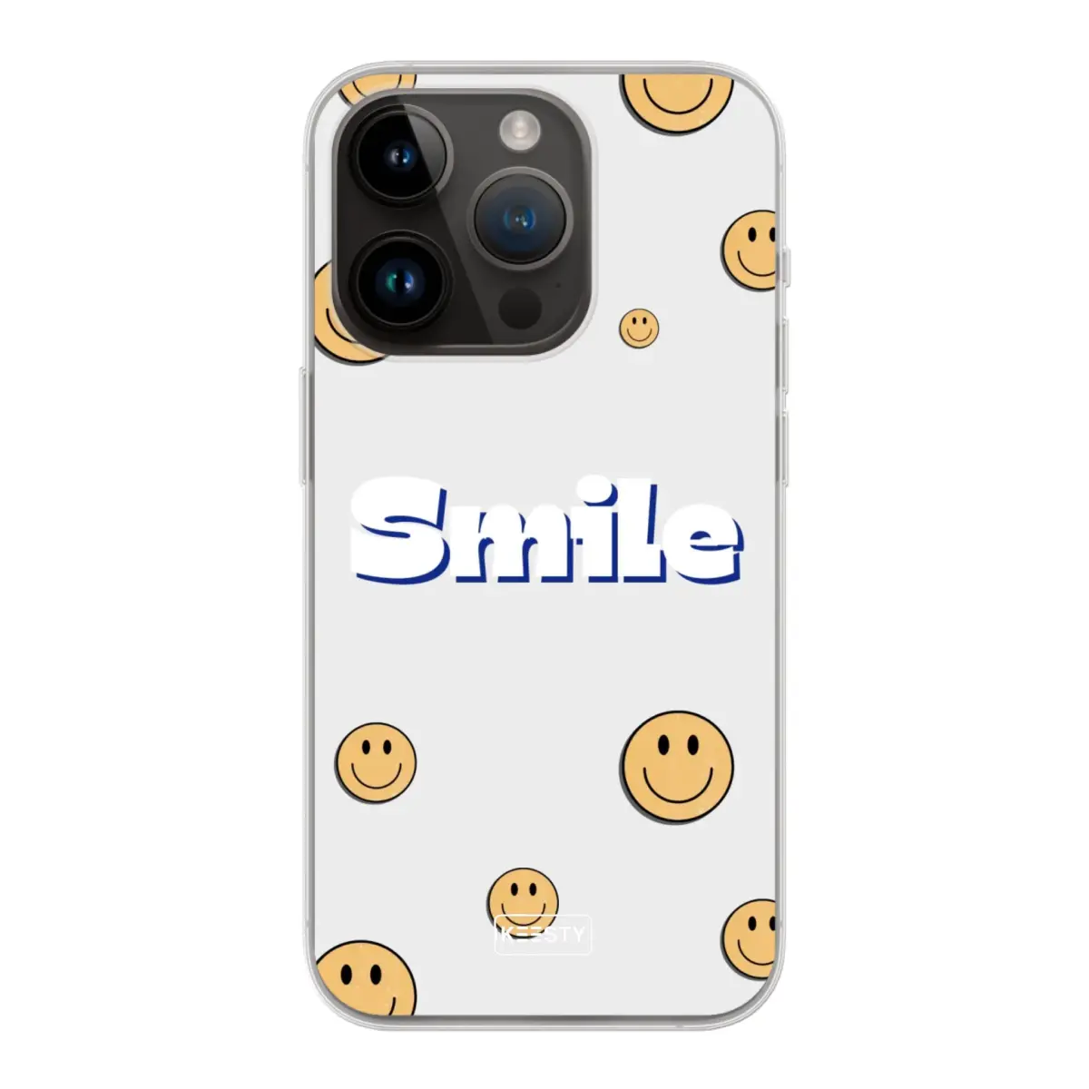 Grappige telefoonhoesje - Smile - variant
