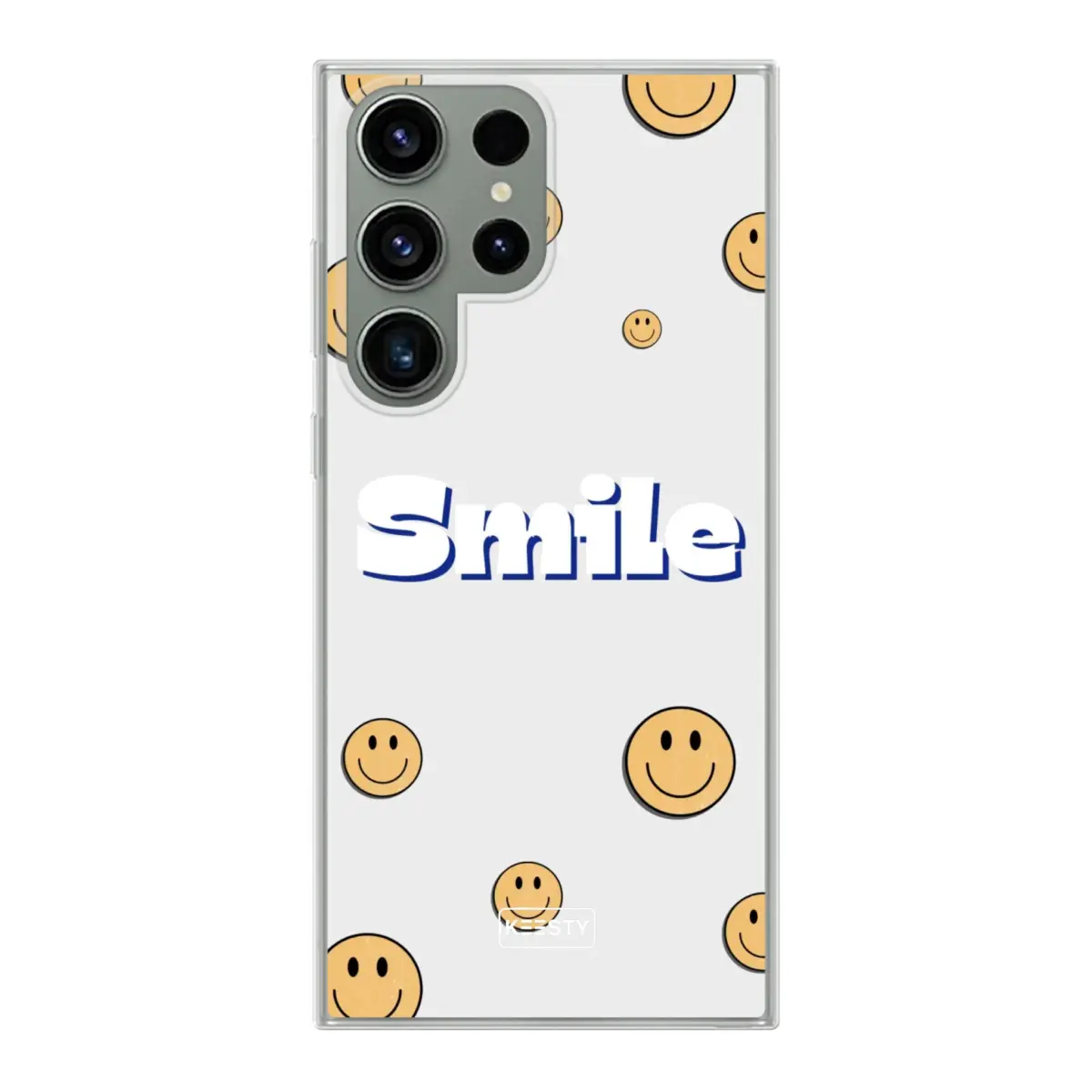 Grappige telefoonhoesje - Smile - variant