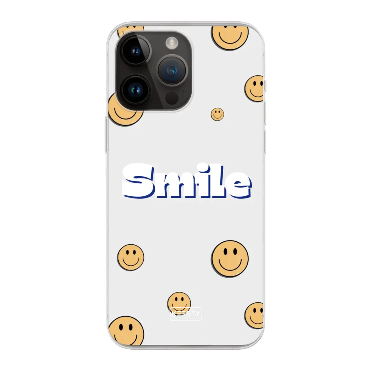 Grappige telefoonhoesje - Smile - variant