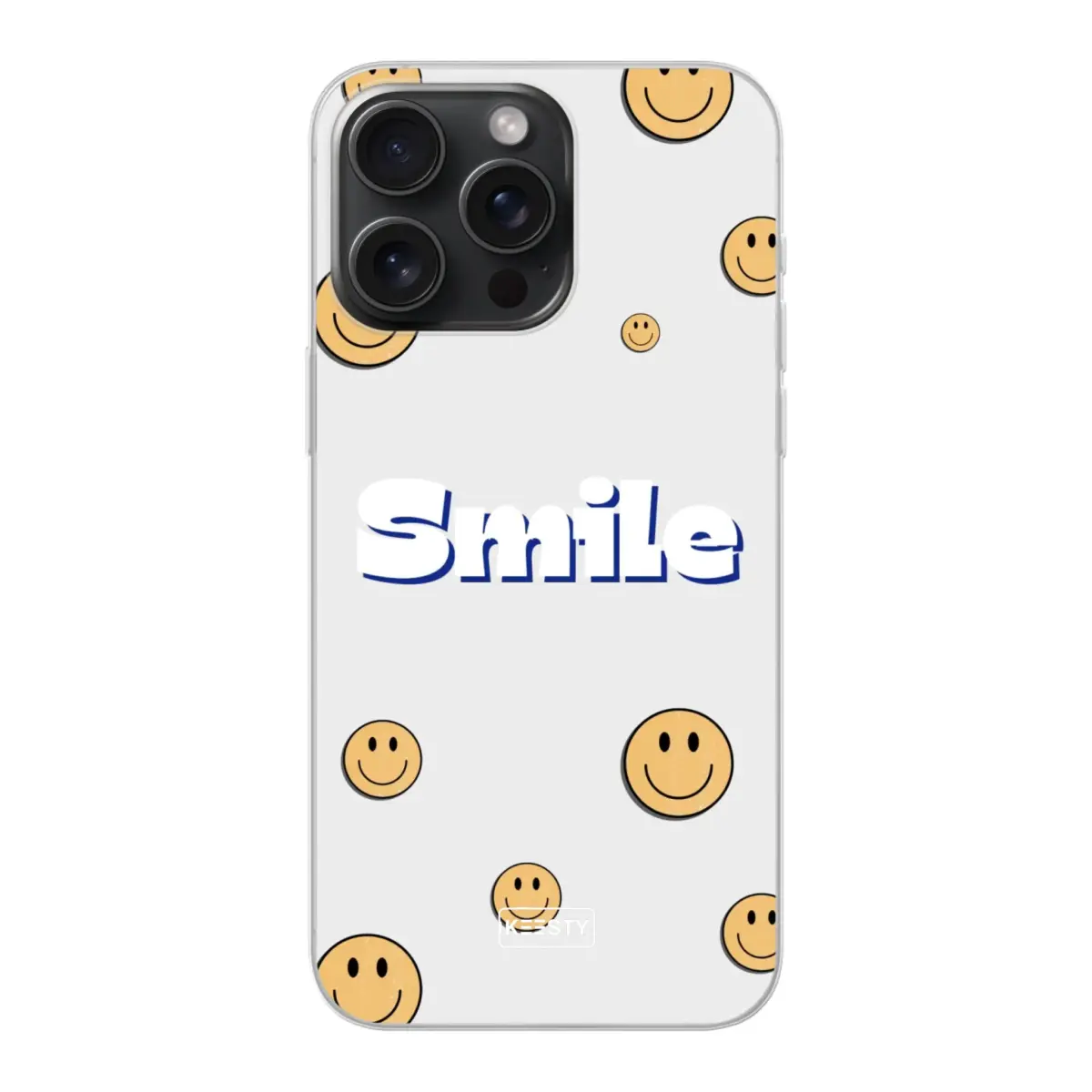 Grappige telefoonhoesje - Smile - variant