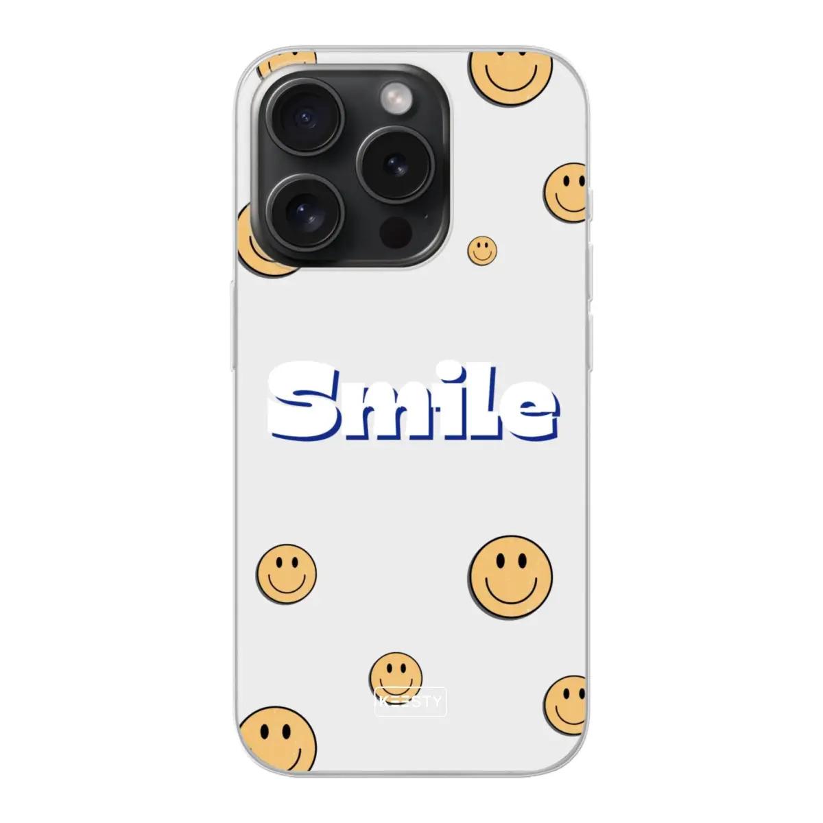 Grappige telefoonhoesje - Smile - variant