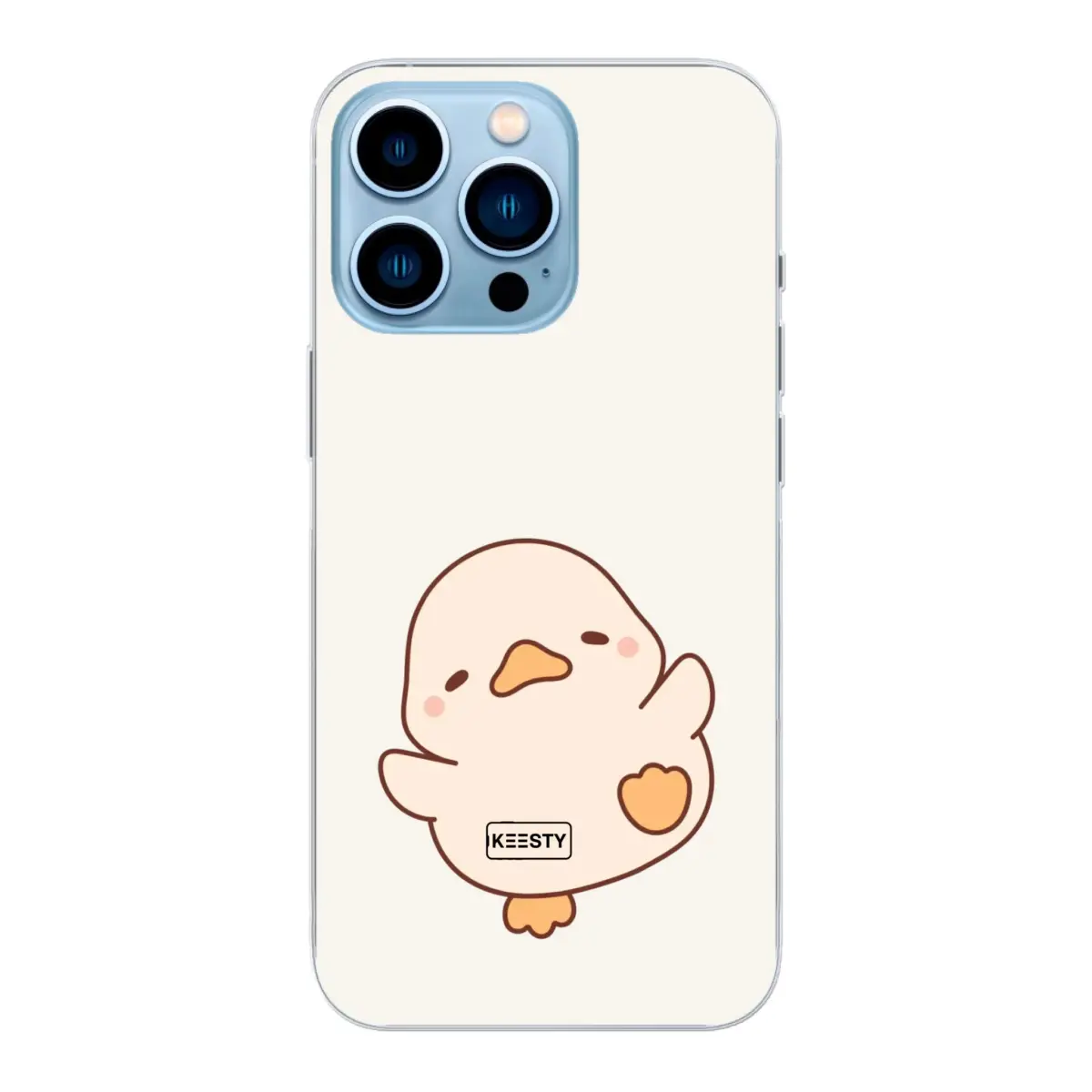 Telefoonhoesje Maken - Eend - Soft hoesje