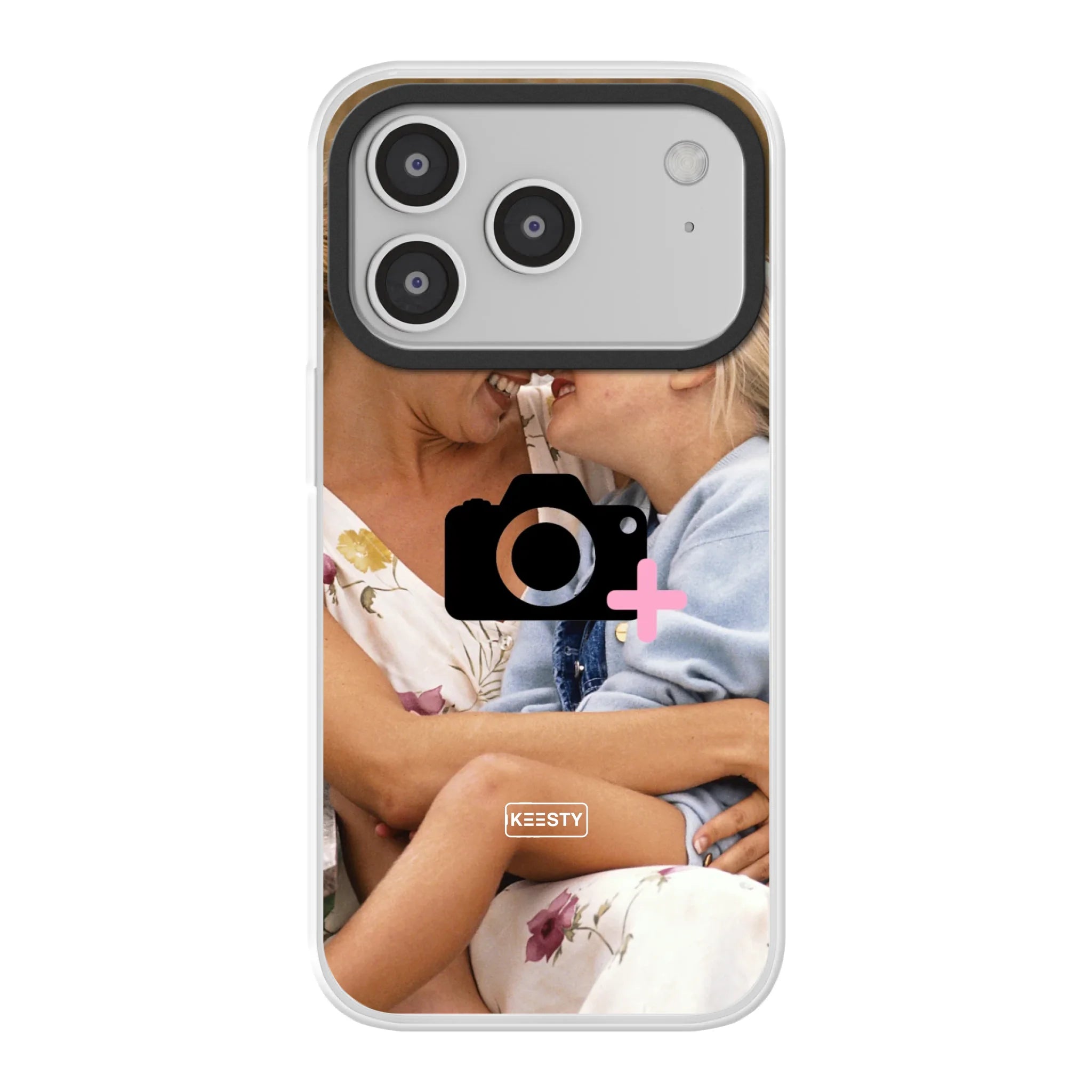Apple iPhone 17 Pro hybrid case with magsafe back printed transparant