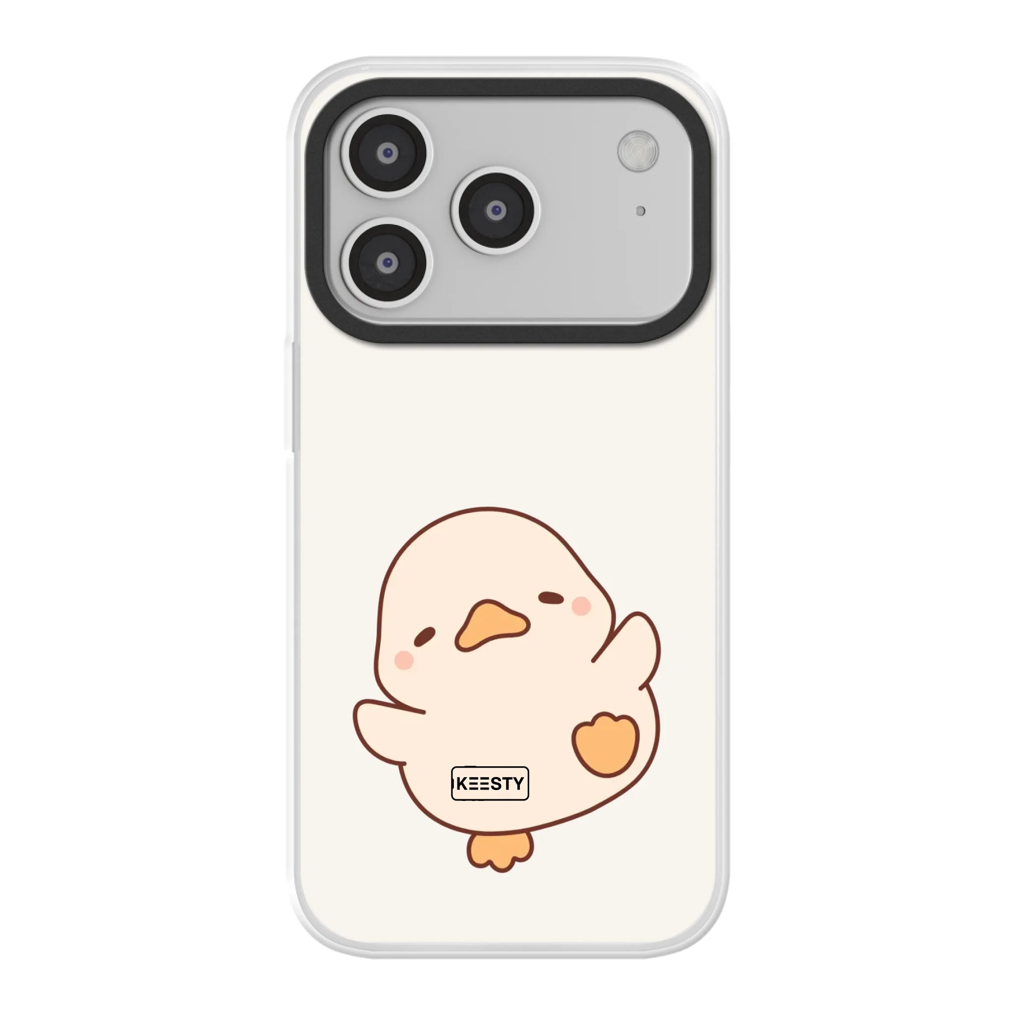 Apple iPhone 17 Pro hybrid case with magsafe back printed transparant