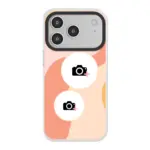 Apple iPhone 17 Pro hybrid case with magsafe back printed transparant