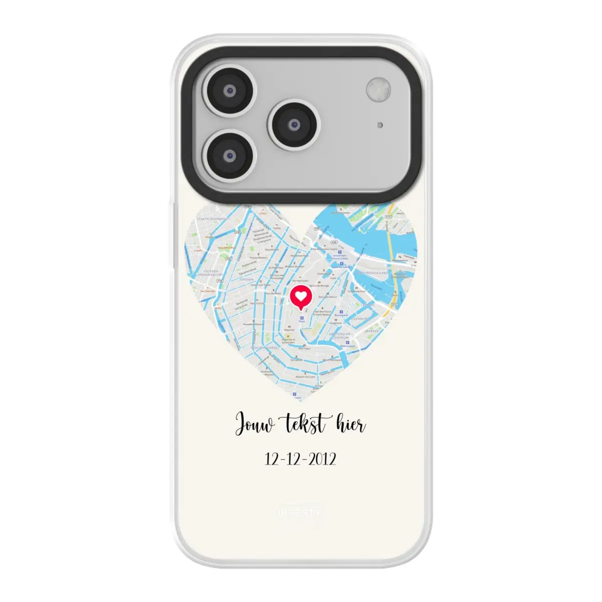 Apple iPhone 17 Pro hybrid case with magsafe back printed transparant