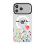 Apple iPhone 17 Pro Max hybrid case with magsafe back printed transparant