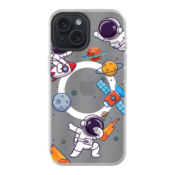 Astronaut Telefoonhoesje - MagSafe - iPhone 15 - Keesty