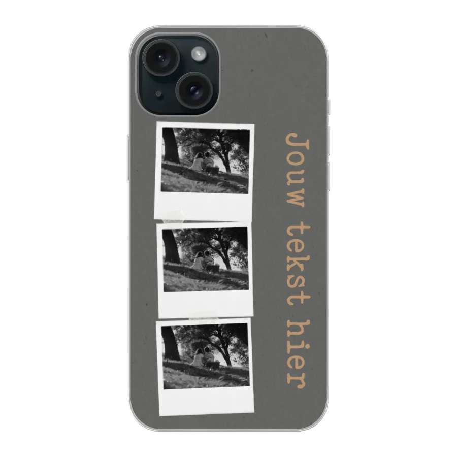 Filmrol °3 - Hoesje Maken - Soft hoesje - iPhone 15 Pro Max - Keesty