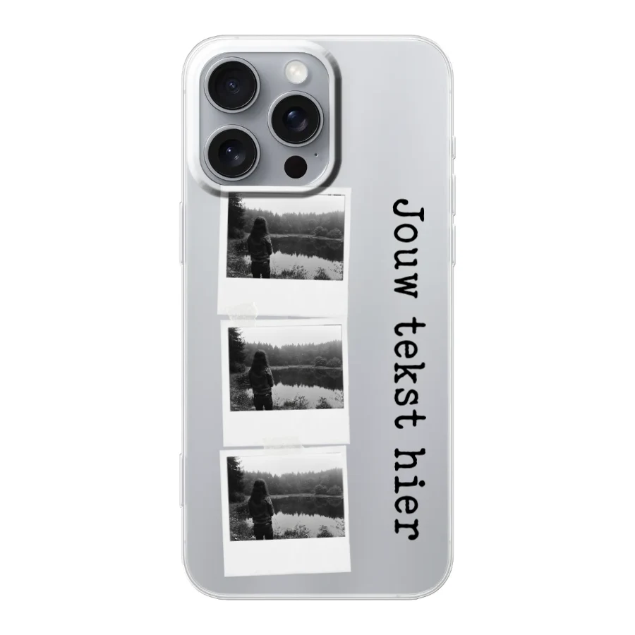 Filmrol °3 - Hoesje Maken - Soft hoesje - iPhone 16 Pro Max - Keesty