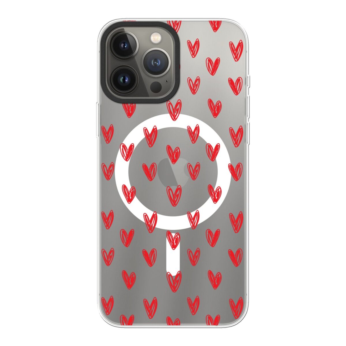 Hearts Telefoonhoesje - MagSafe - iPhone 13 Pro Max - Keesty