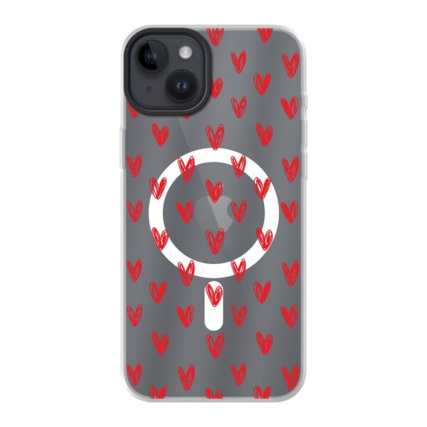 Hearts Telefoonhoesje - MagSafe - iPhone 14 Plus - Keesty