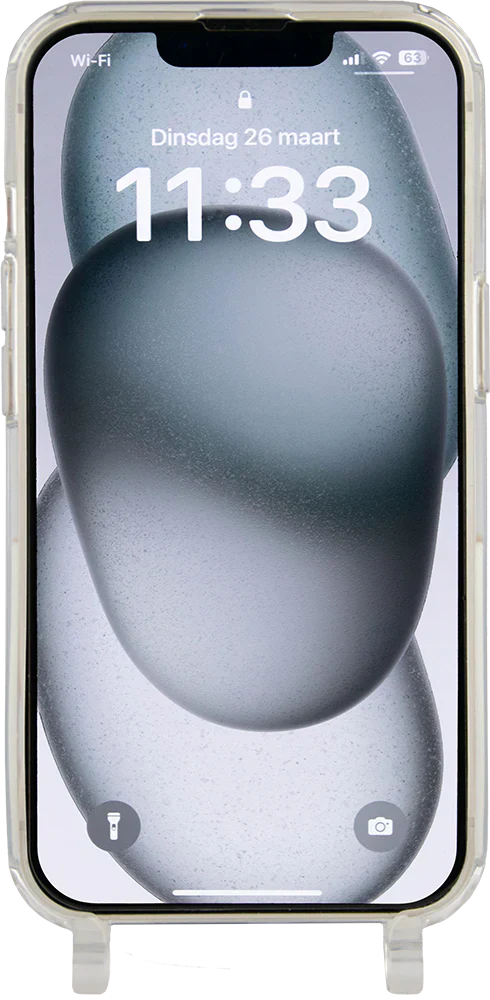 Hoesje met koord ontwerpen achterkant