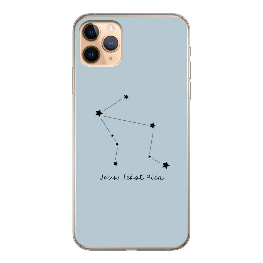 Horoscoop °1 - telefoonhoesje maken - Soft hoesje - iPhone 11 Pro Max - Keesty