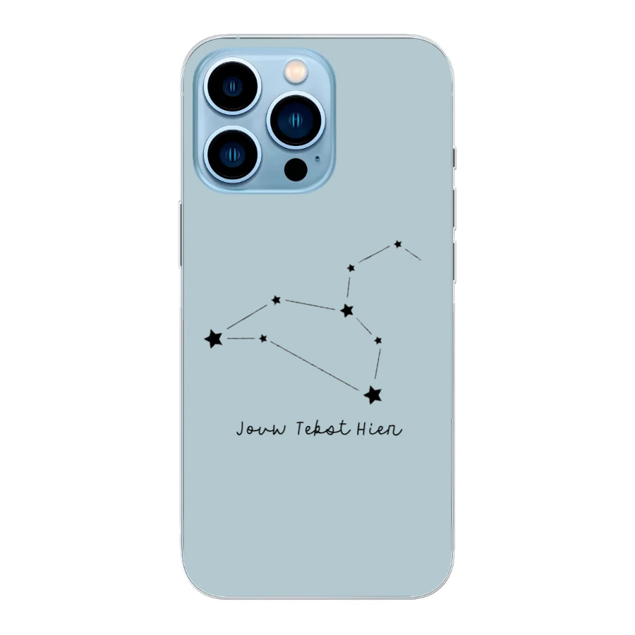 Horoscoop °1 - telefoonhoesje maken - Soft hoesje - iPhone 13 Pro Max - Keesty