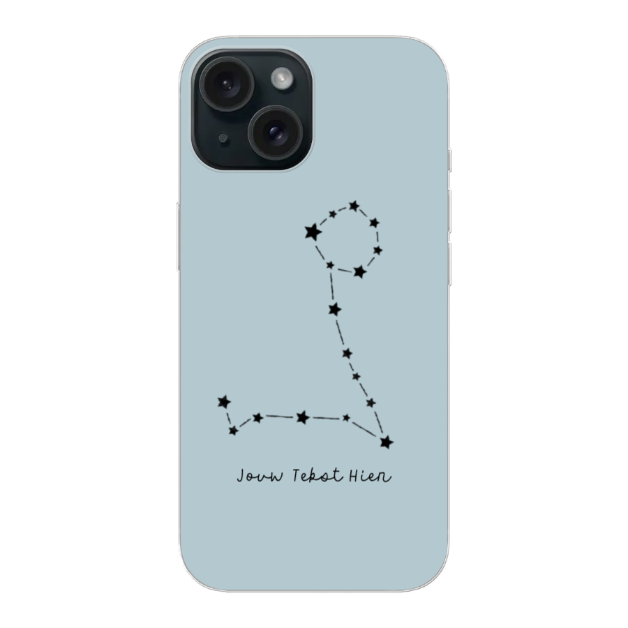 Horoscoop °1 - telefoonhoesje maken - Soft hoesje - iPhone 15 - Keesty