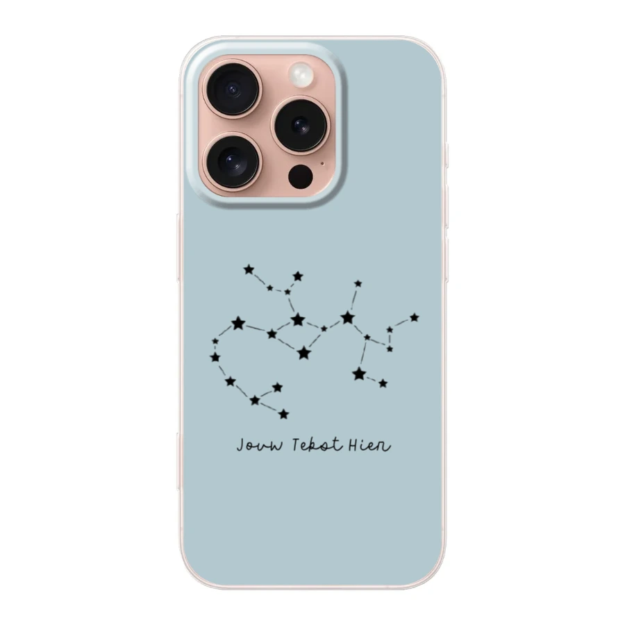 Horoscoop °1 - telefoonhoesje maken - Soft hoesje - iPhone 16 Pro - Keesty