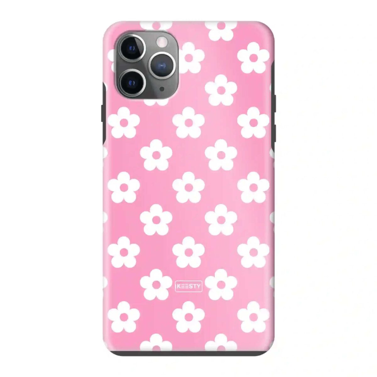 Telefoonhoesje personaliseren - Floral 4 - Tough hoesje