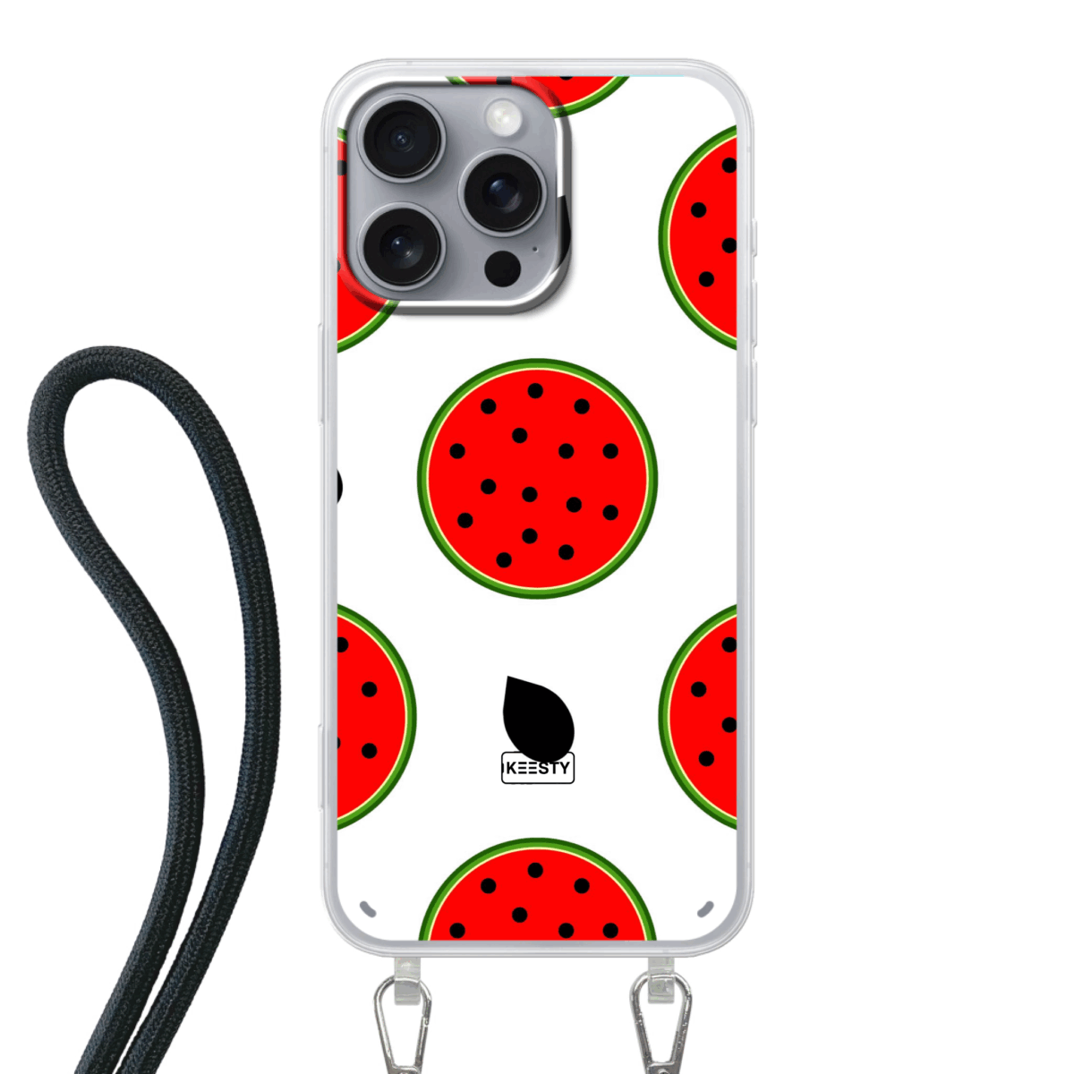 Watermelon - Telefoonhoesje met koord Maken - Keesty