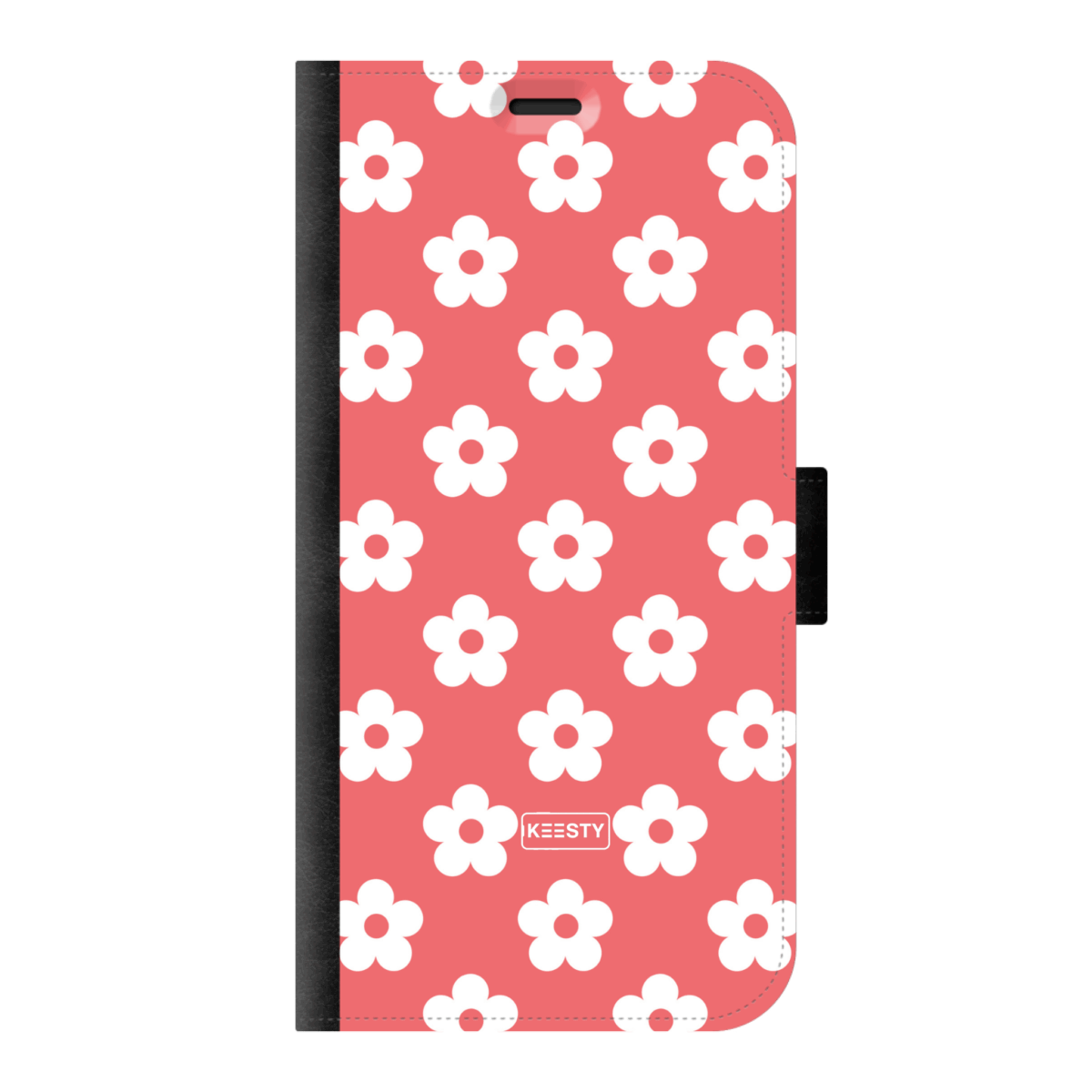 Floral °1 - Telefoonhoesje Maken - Portemonnee - Keesty