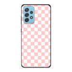 Telefoonhoesje Ontwerpen - Roze Check - Smartphone case
