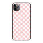 Telefoonhoesje Ontwerpen - Roze Check - Smartphone case